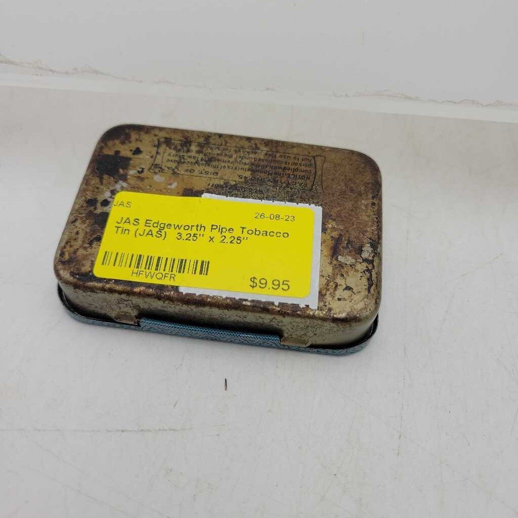 Edgeworth Pipe Tobacco Tin (JAS)