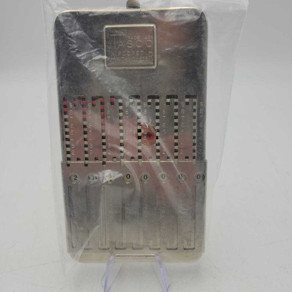 1940's Tasco Pocket Arithmometer (JAS)