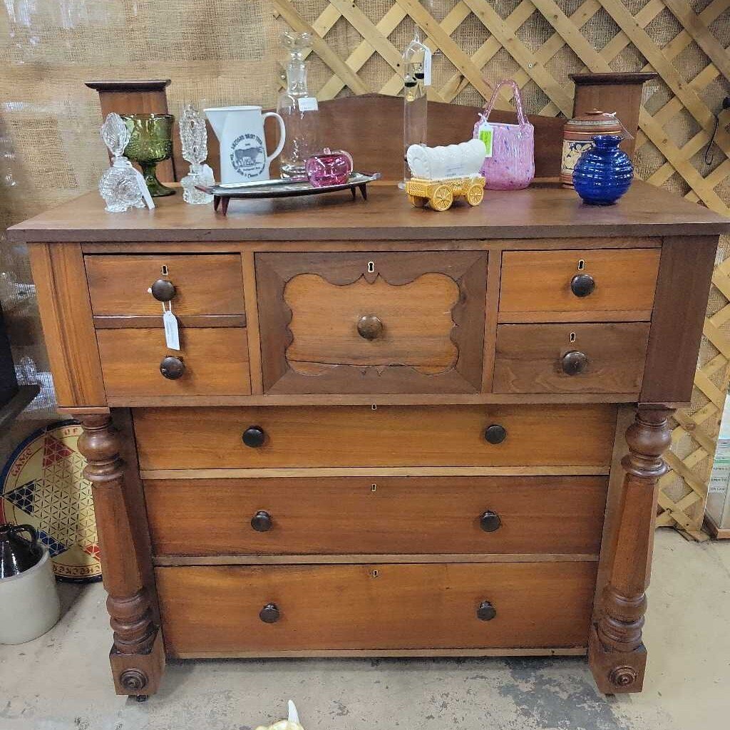 American Empire Beechnut Bonnet Chest (LOR)