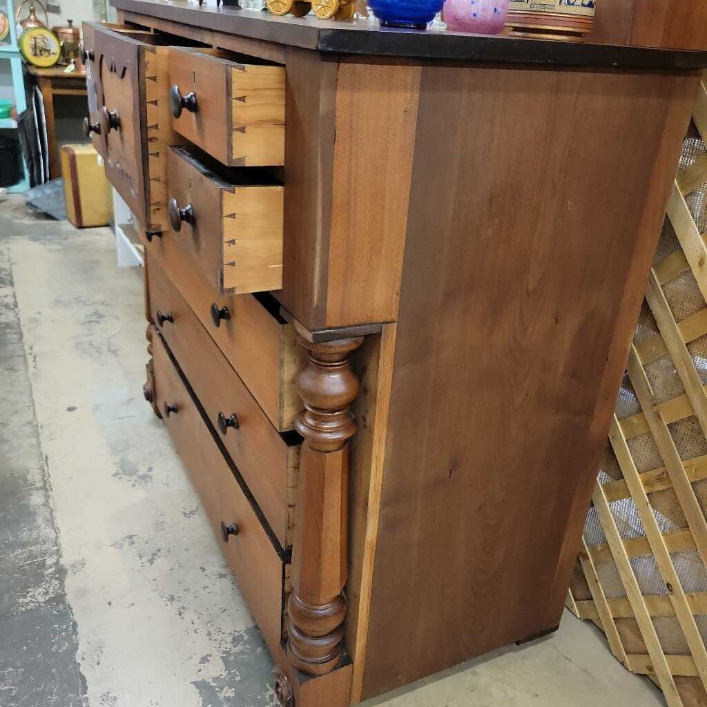 American Empire Beechnut Bonnet Chest (LOR)
