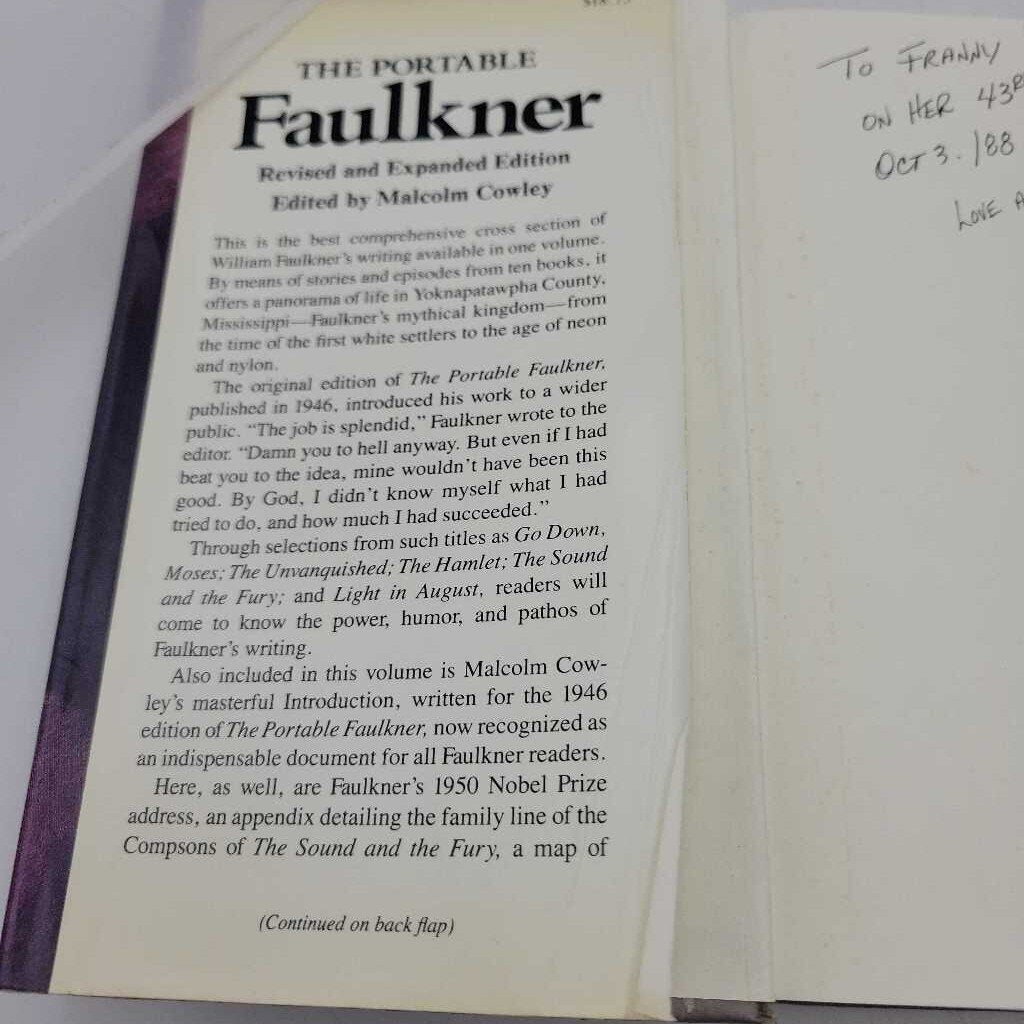The Portable Faulkner (LIND)