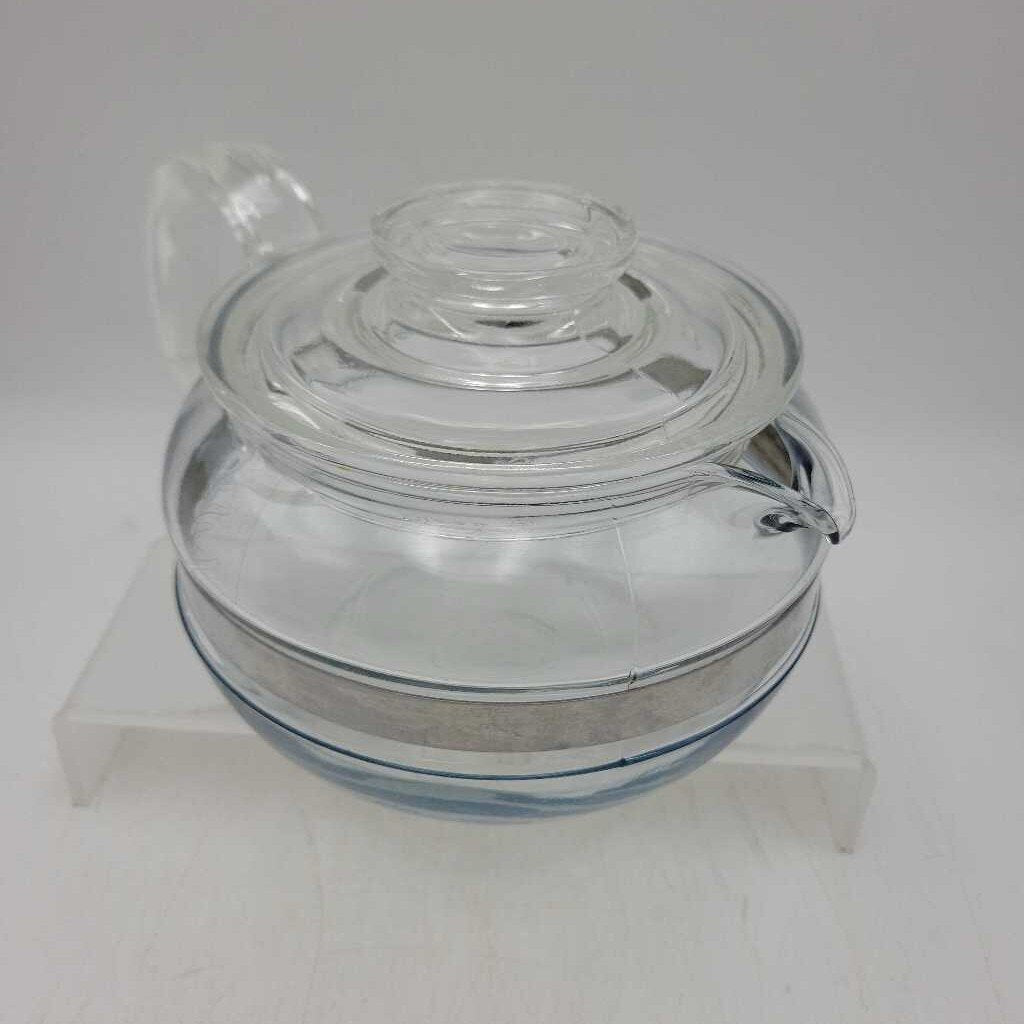 Pyrex Clear Glass Tea Pot (KAR)