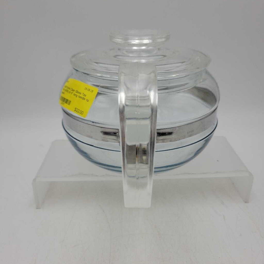 Pyrex Clear Glass Tea Pot (KAR)
