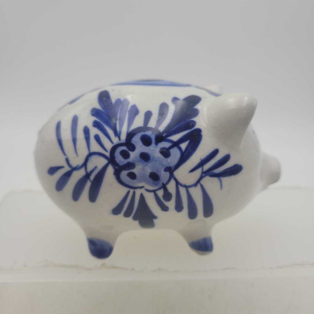 Vintage Delft Pig Piggy Bank (CM1217) (COL)
