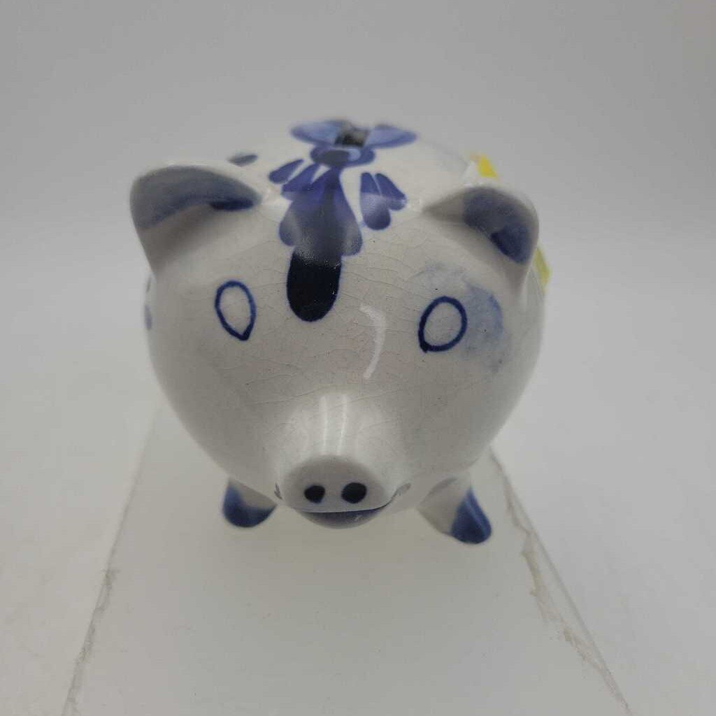 Vintage Delft Pig Piggy Bank (CM1217) (COL)