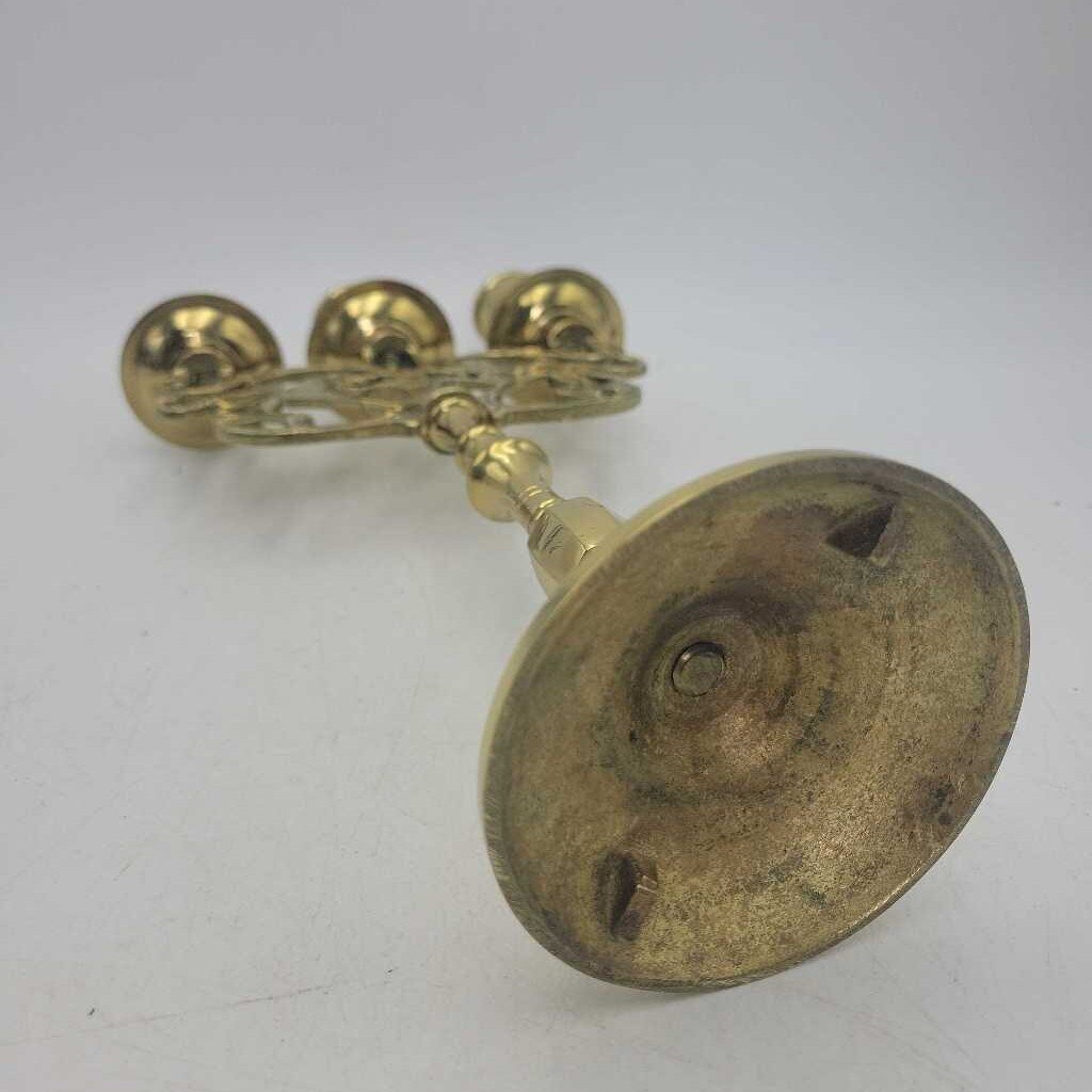Vintage Brass Lions Candelabra (CM1223) (COL)