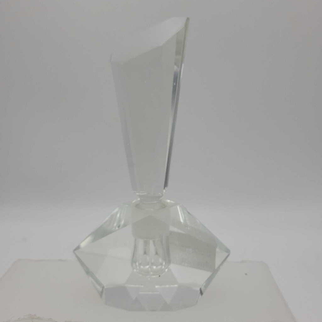Large Art Deco Perfume Bottle (YVO) (608)
