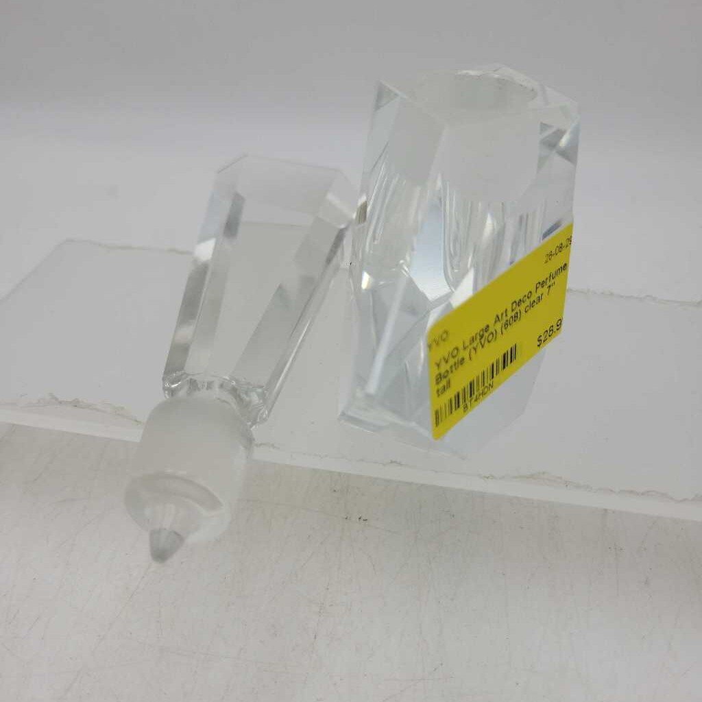 Large Art Deco Perfume Bottle (YVO) (608)