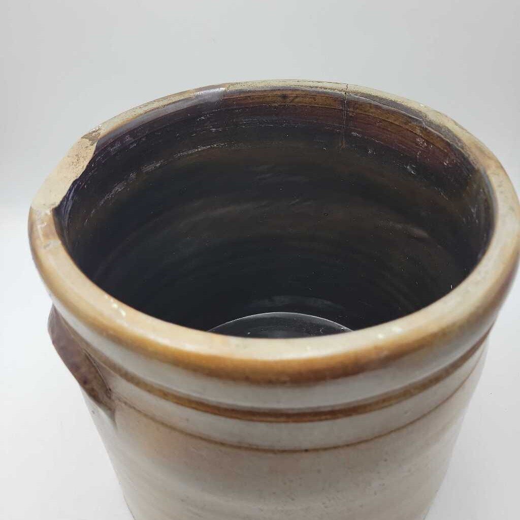 B.S. Mfg Brantford Stoneware 2 Gal Crock (JAS)