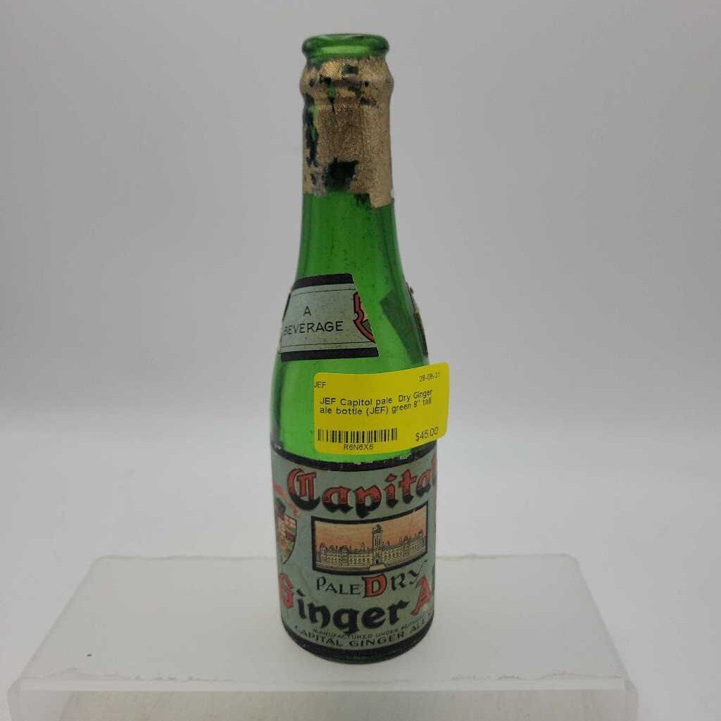 Capitol pale Dry Ginger ale bottle (JEF)
