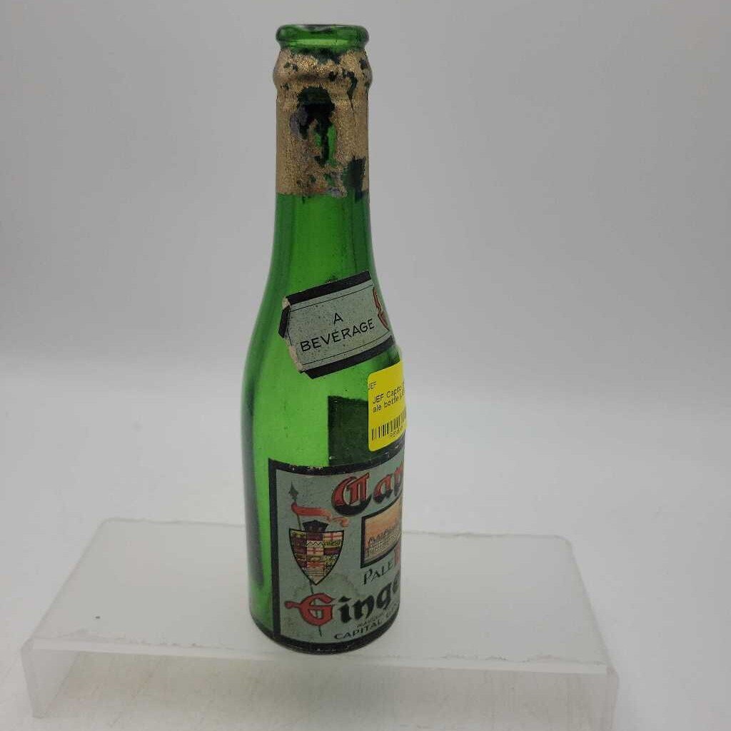 Capitol pale Dry Ginger ale bottle (JEF)