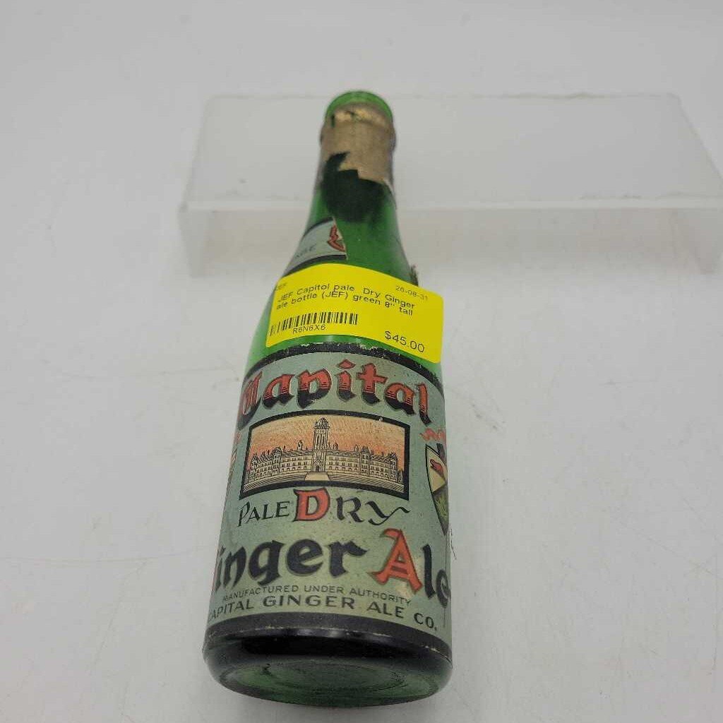 Capitol pale Dry Ginger ale bottle (JEF)