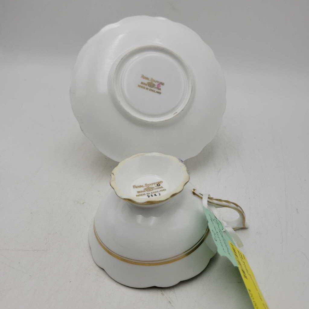 Royal Stafford Cup and Saucer (TRE)