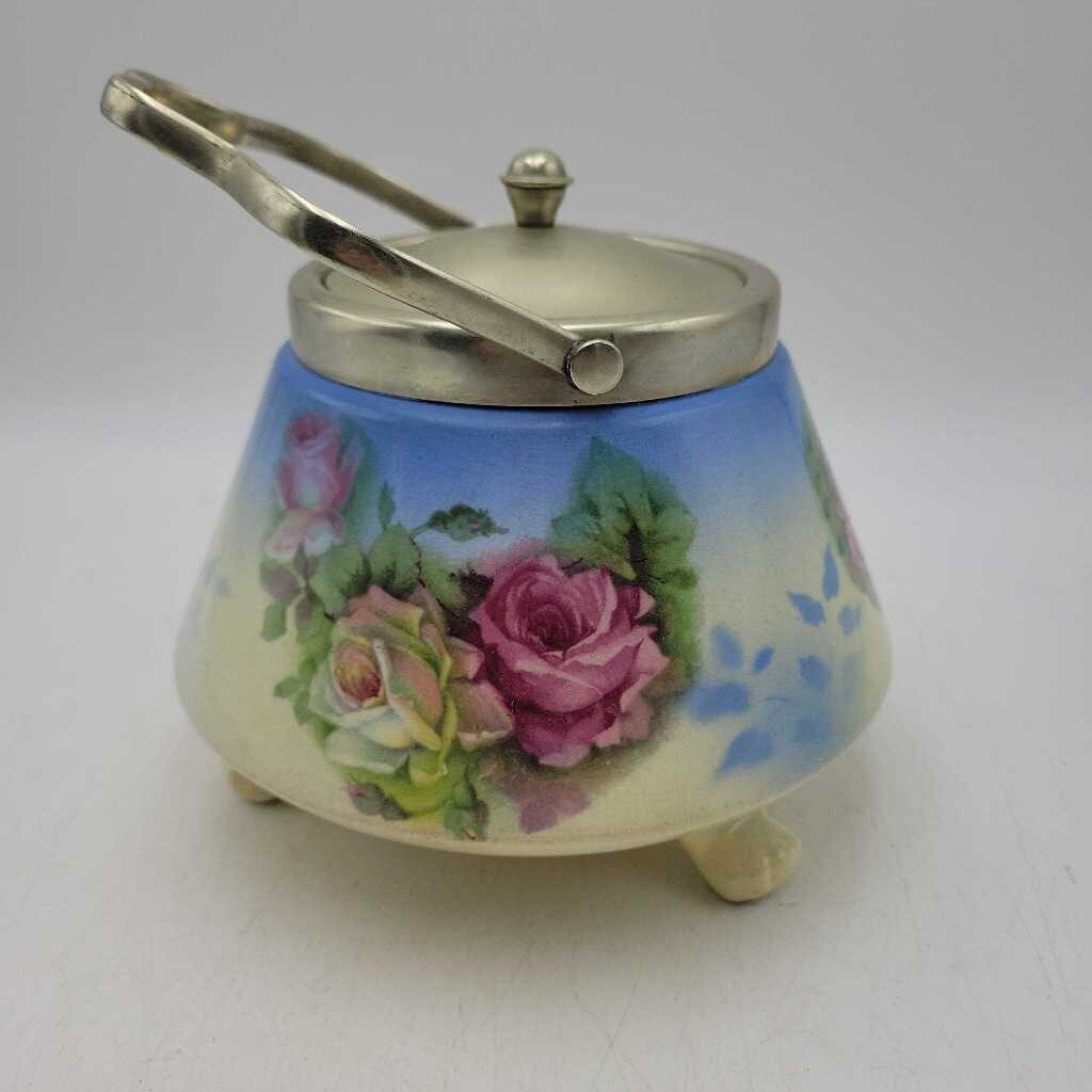 Antique Biscuit Jar barrel (DEB)