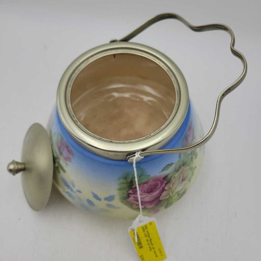 Antique Biscuit Jar barrel (DEB)