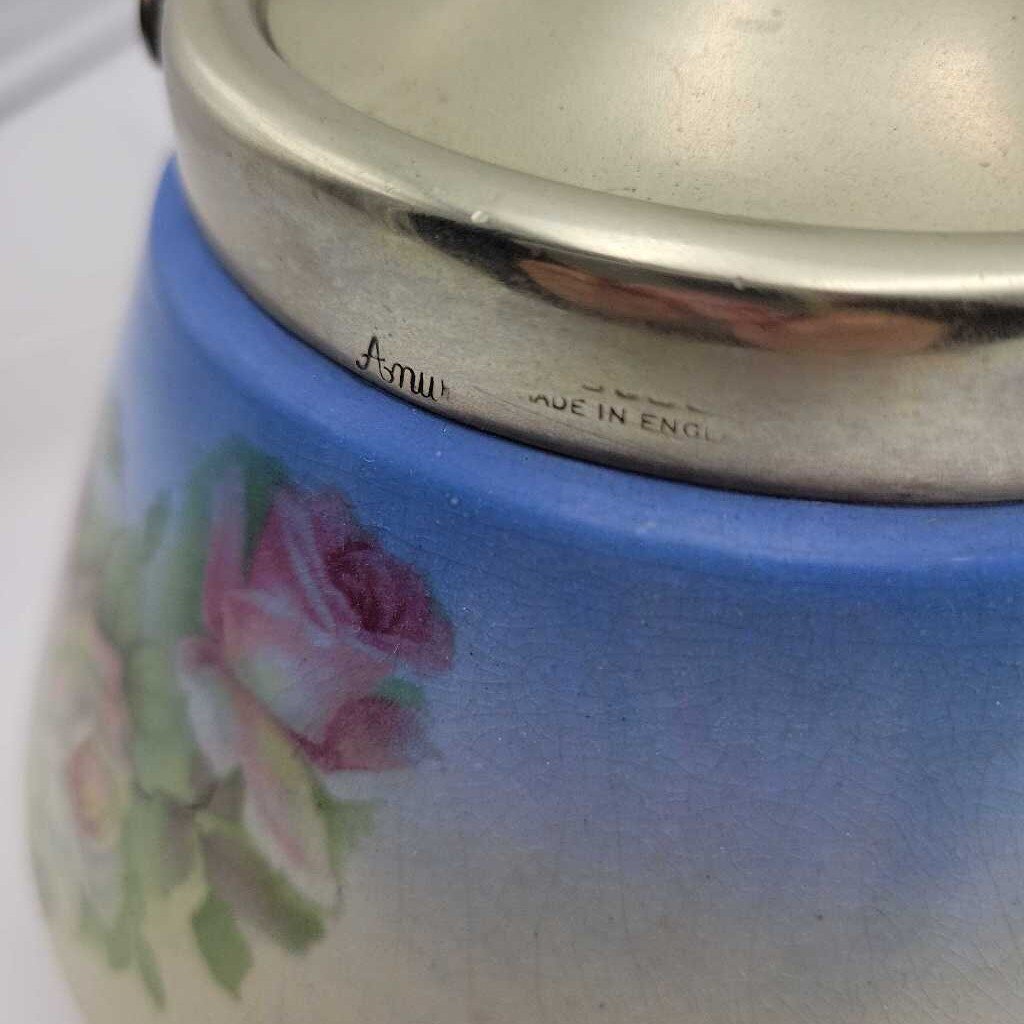 Antique Biscuit Jar barrel (DEB)