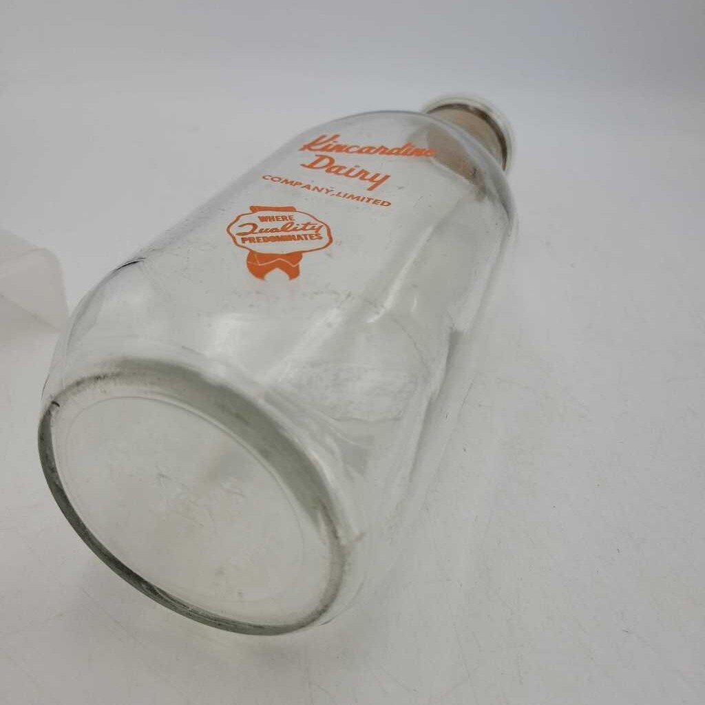 1930's-1950's Kincardine Dairy Company Limited Milk Bottle (JL)