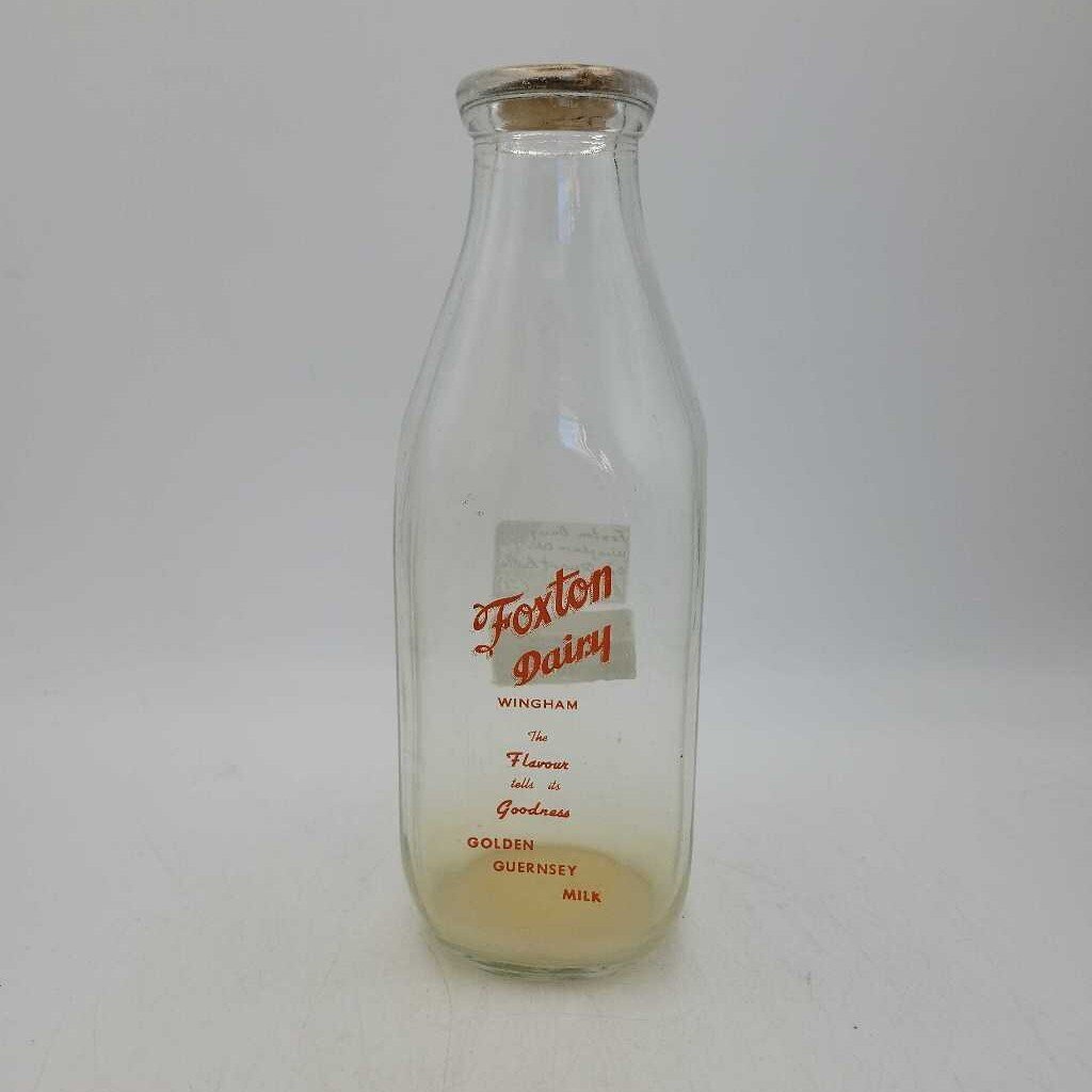 1940's Foxton Dairy Milk Bottle (JL)