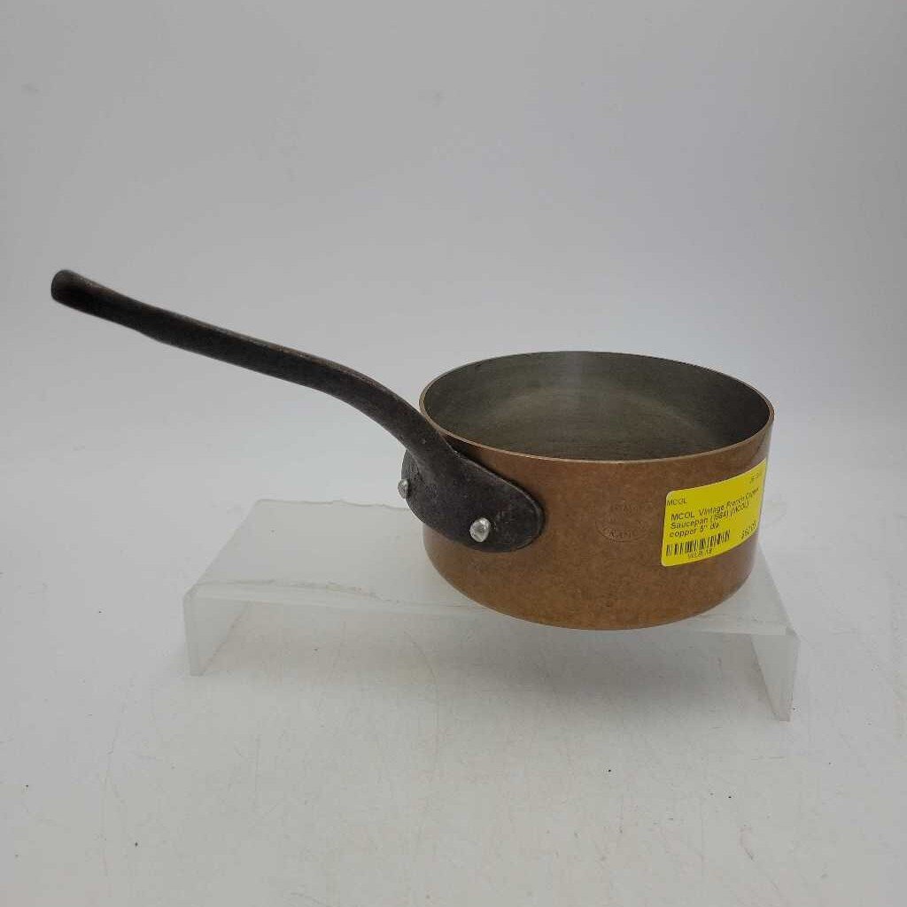 Vintage French Copper Saucepan (1984) (MCOL)