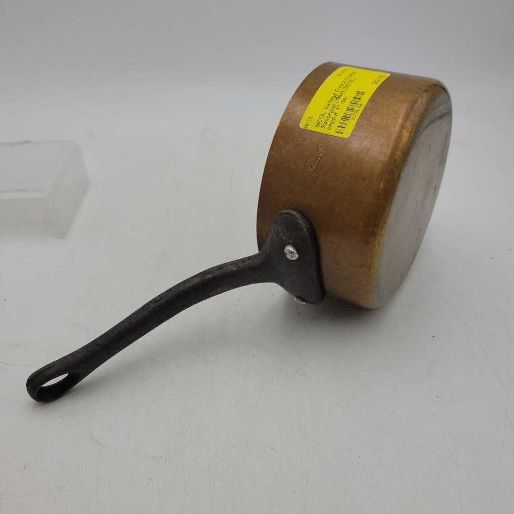 Vintage French Copper Saucepan (1984) (MCOL)