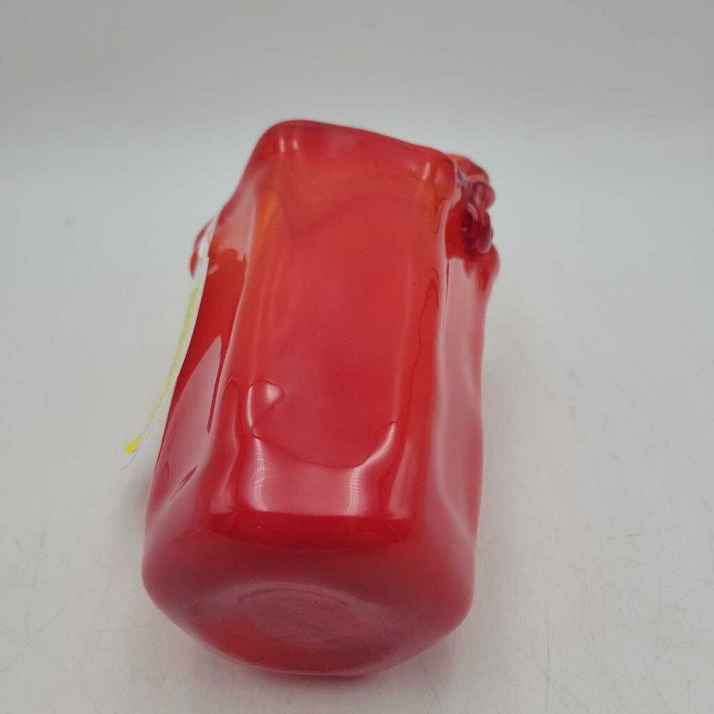 Art Glass Asymmetrical Basket (GEC)