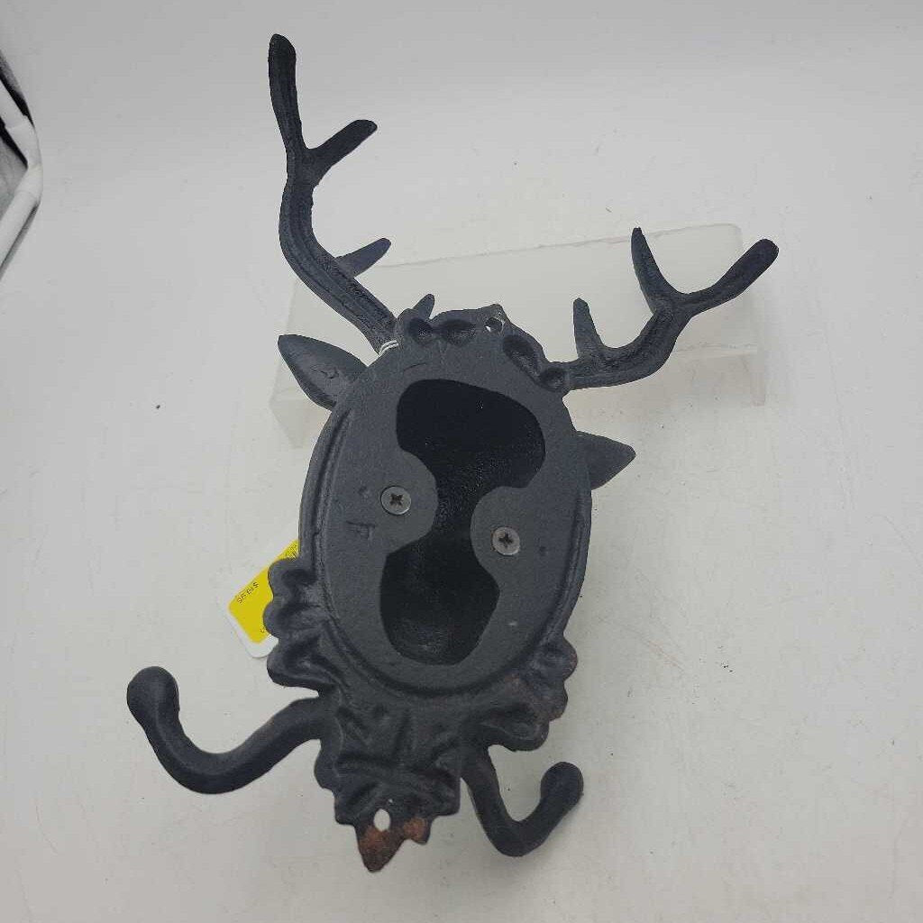 Cast Iron Stag Wall Hook (GEC)