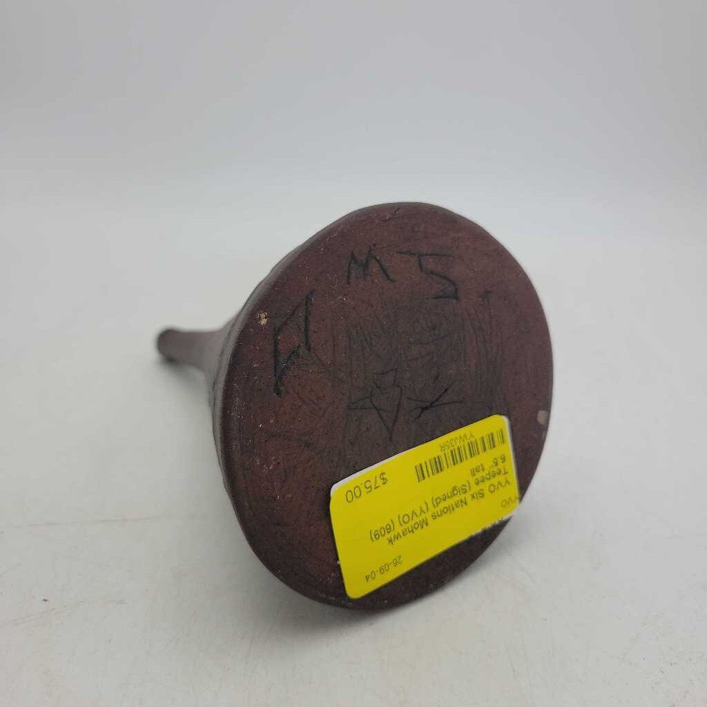 Six Nations Mohawk Teepee (Signed) (YVO) (609)