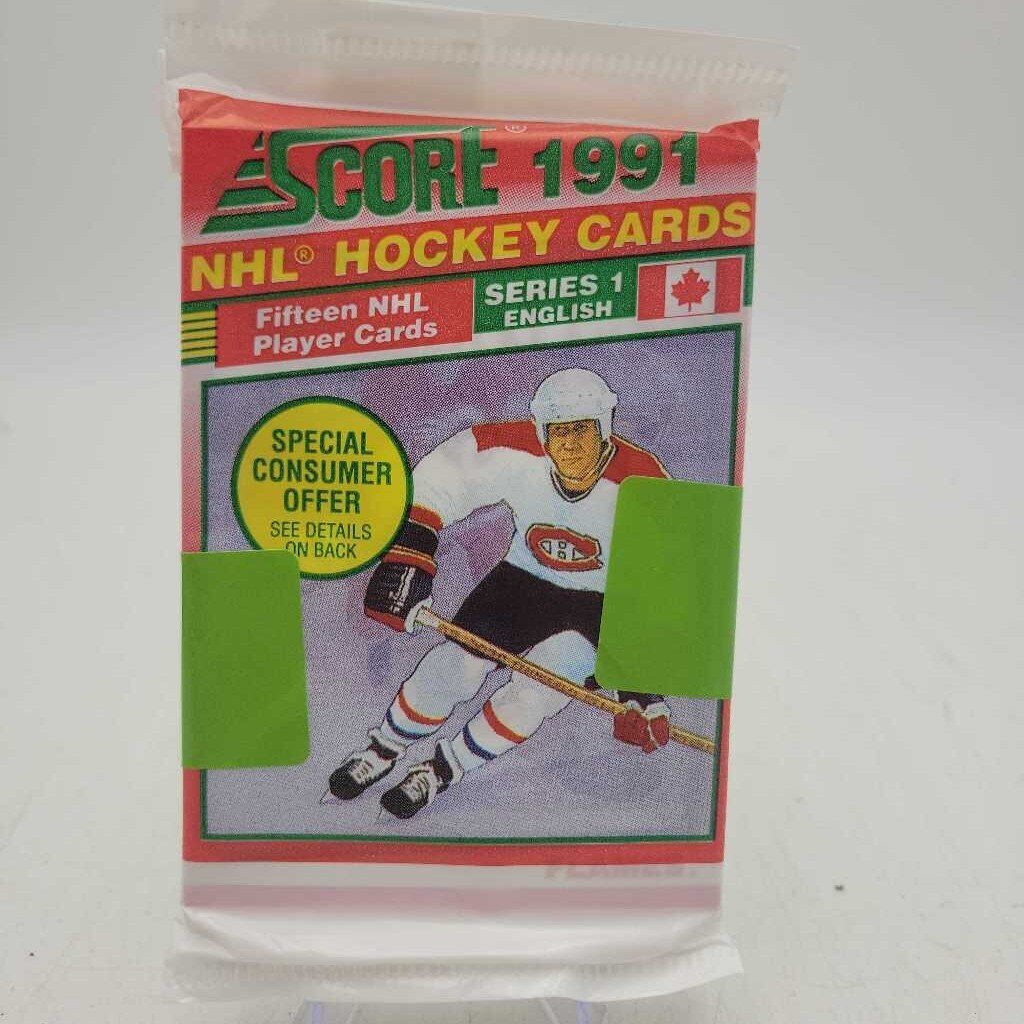 1991 Score series 1 Hockey Card 2 Pk Deal (JAS)