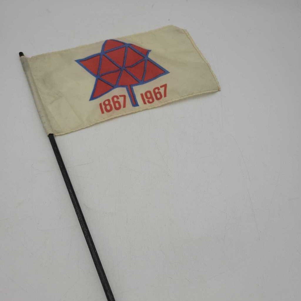 1867 1967 Canadian Centennial Flag (JAS)
