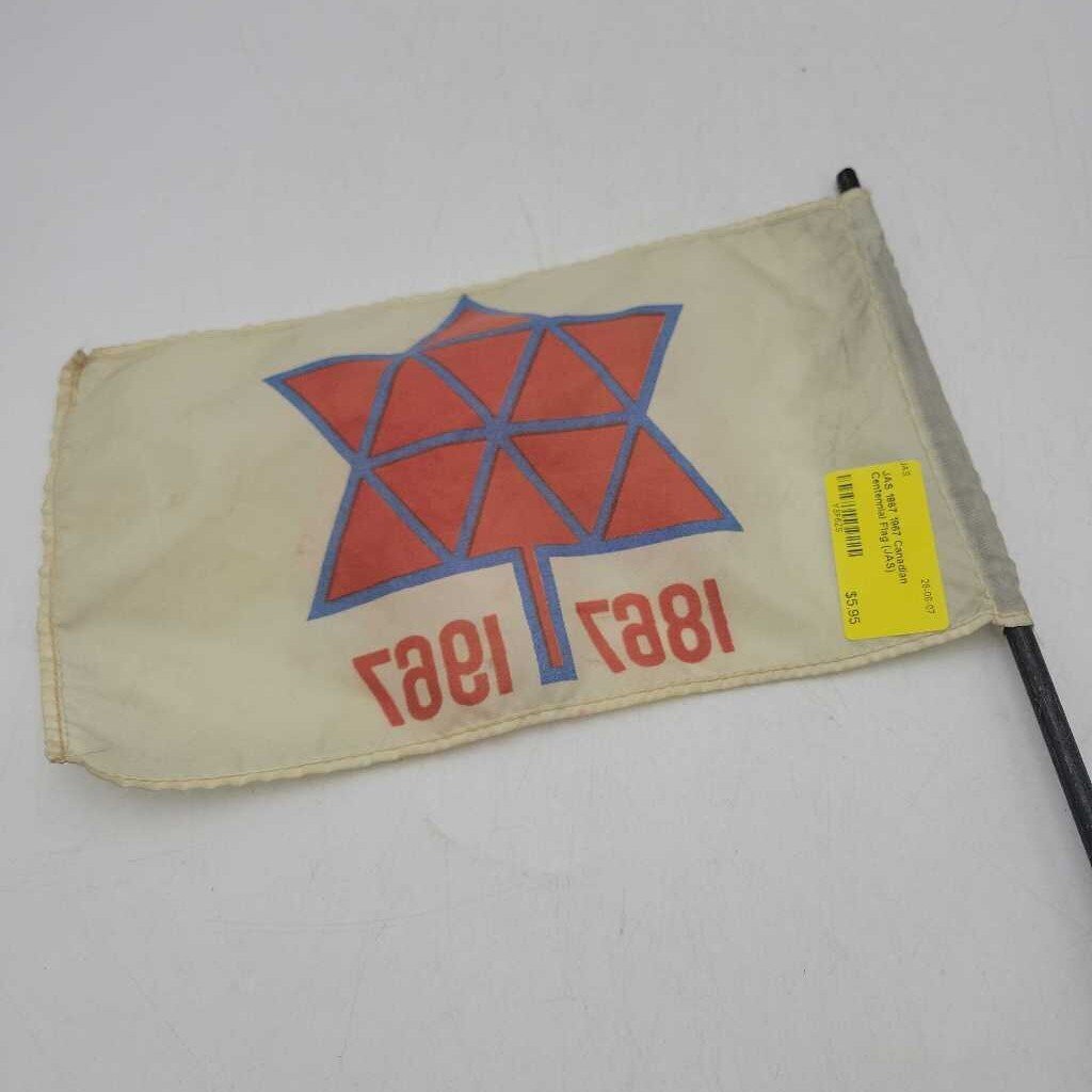 1867 1967 Canadian Centennial Flag (JAS)