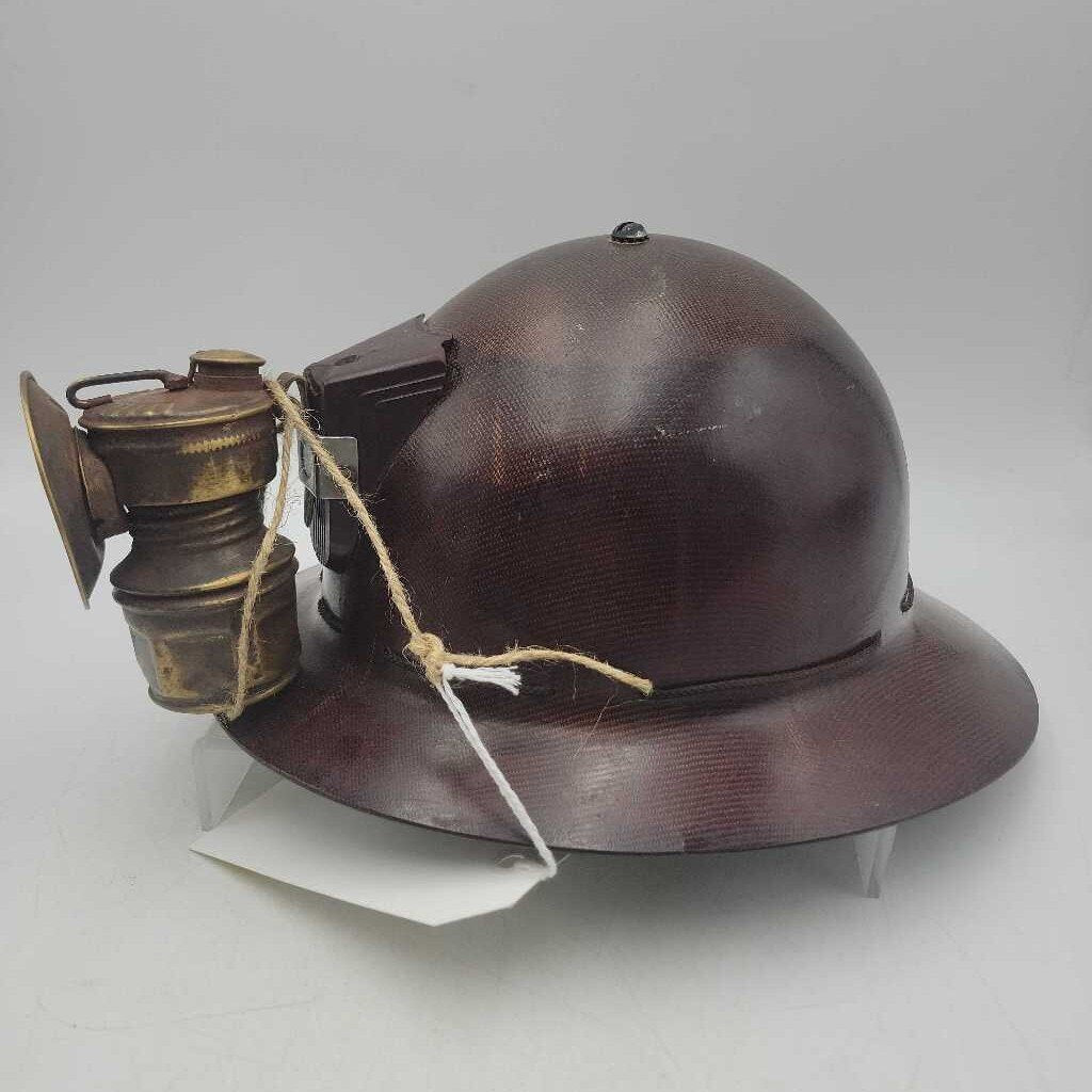 Miner's Helmet With Carbide Lamp (M2)
