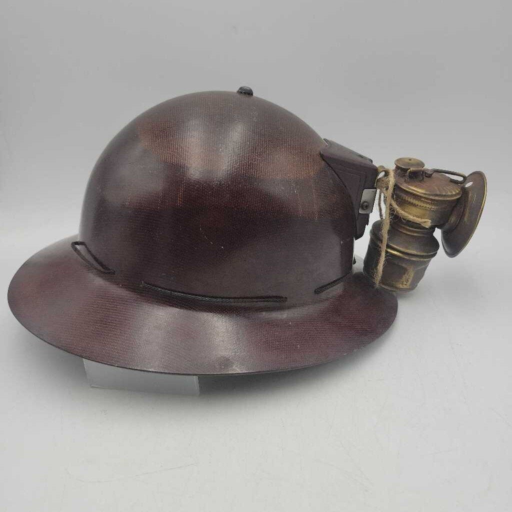 Miner's Helmet With Carbide Lamp (M2)