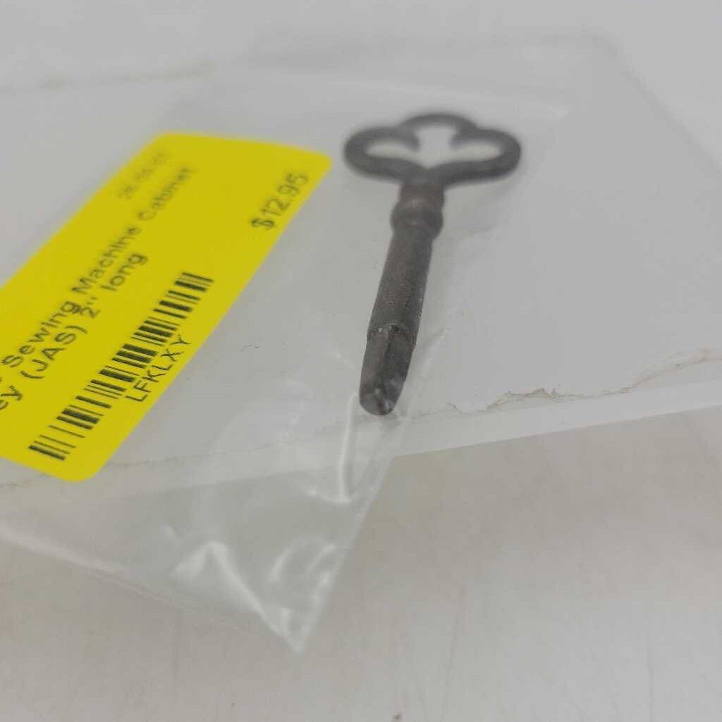 Sewing Machine Cabinet Key (JAS)