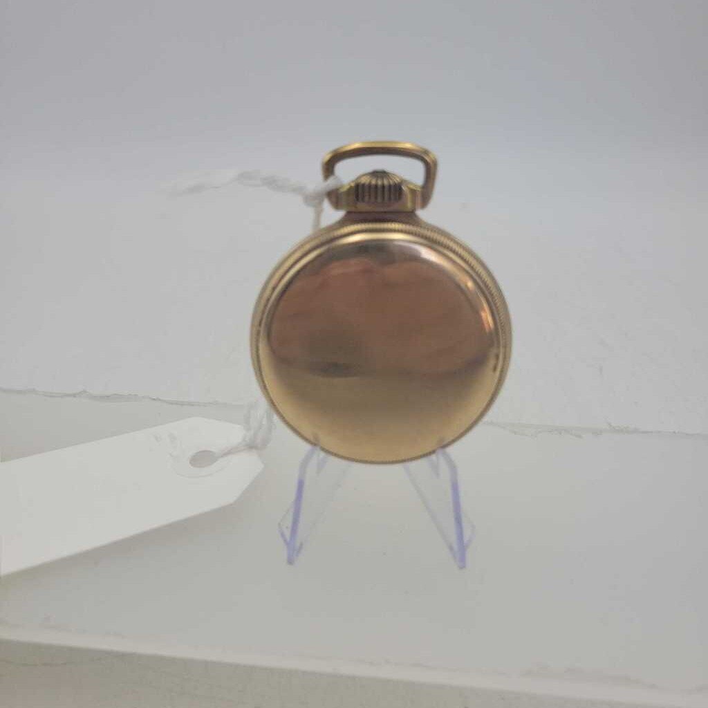 Elgin 19 Jewel 5 position Crown Wind Jewel Pocket Watch in working order (M2) #220
