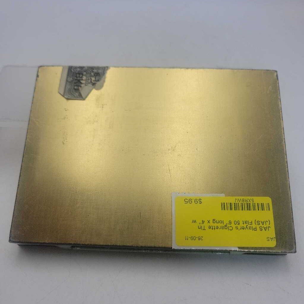 Player's Cigarette Tin (JAS) Flat 50