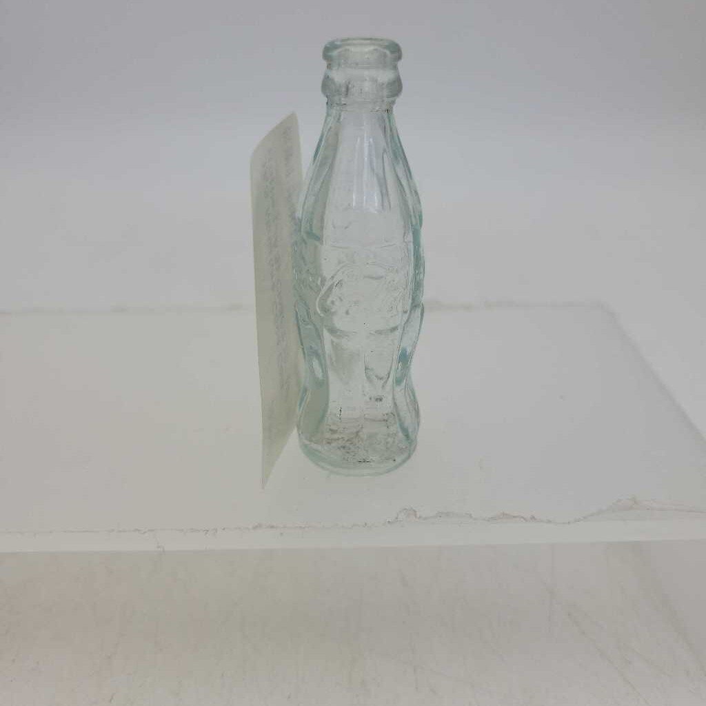 Miniature Coca Cola Bottle (JAS)