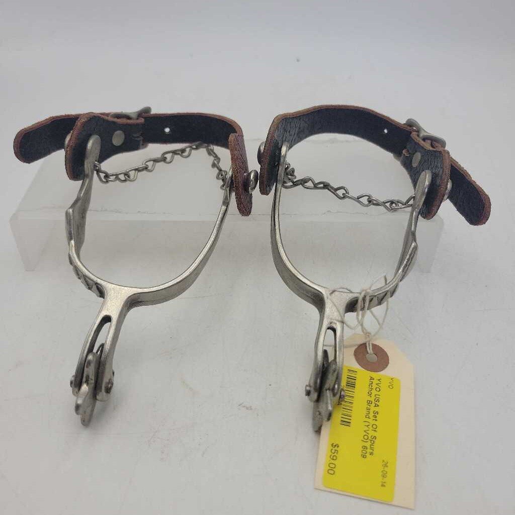 USA Set Of Spurs Anchor Brand (YVO) 609