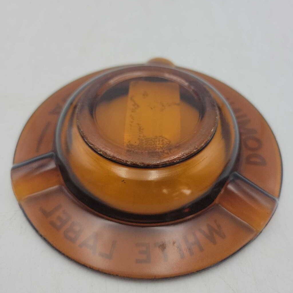 Dominion White Label Ale glass Ashtray (JAS)