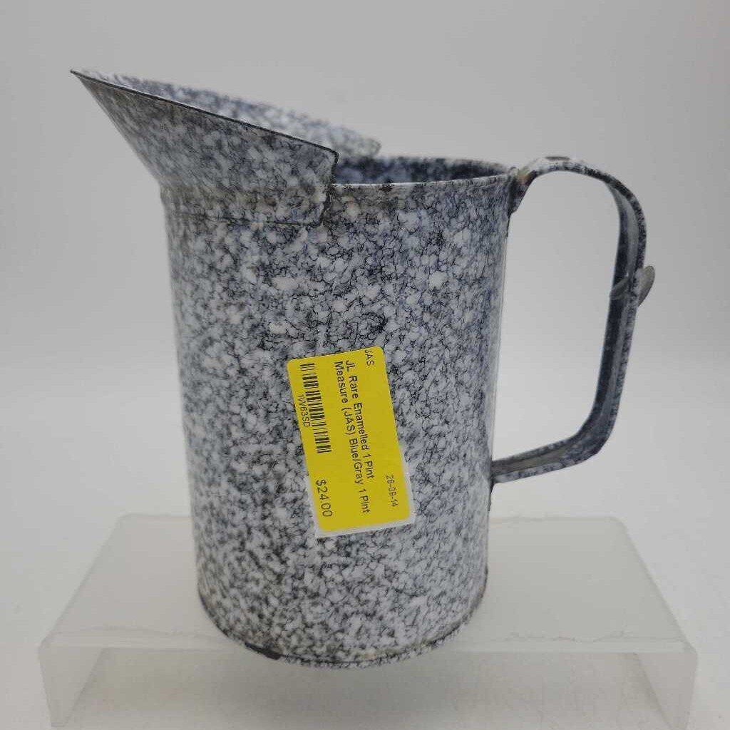 Rare Enamelled 1 Pint Measure (JAS)