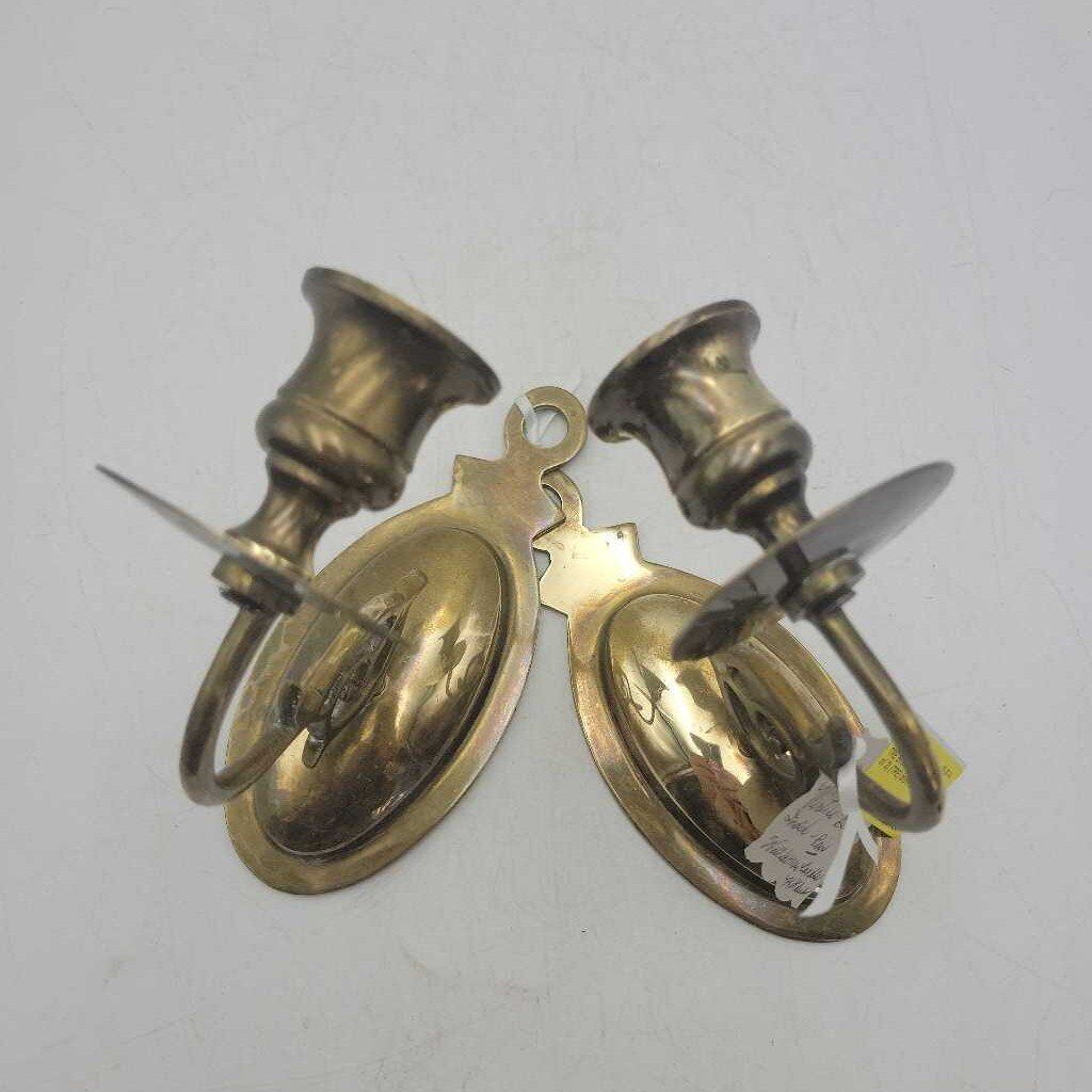 Brass Candlesticks (Set of 2) (TRE)