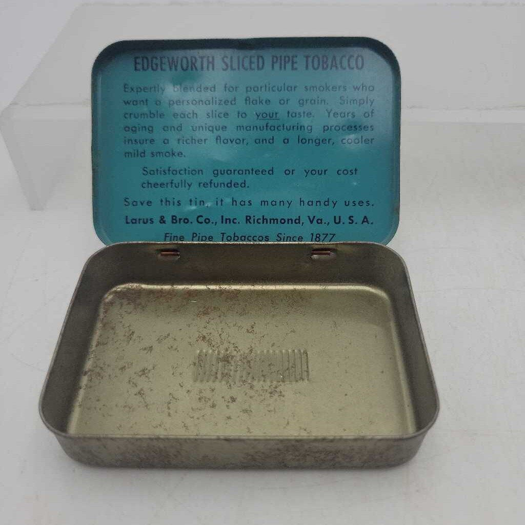 Edgeworth Pipe Tobacco Tin (YVO)
