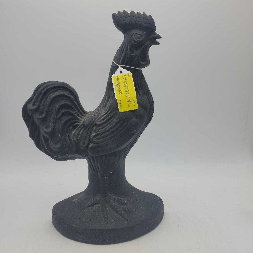 Cast Iron Rooster door stop (DMG) 1422