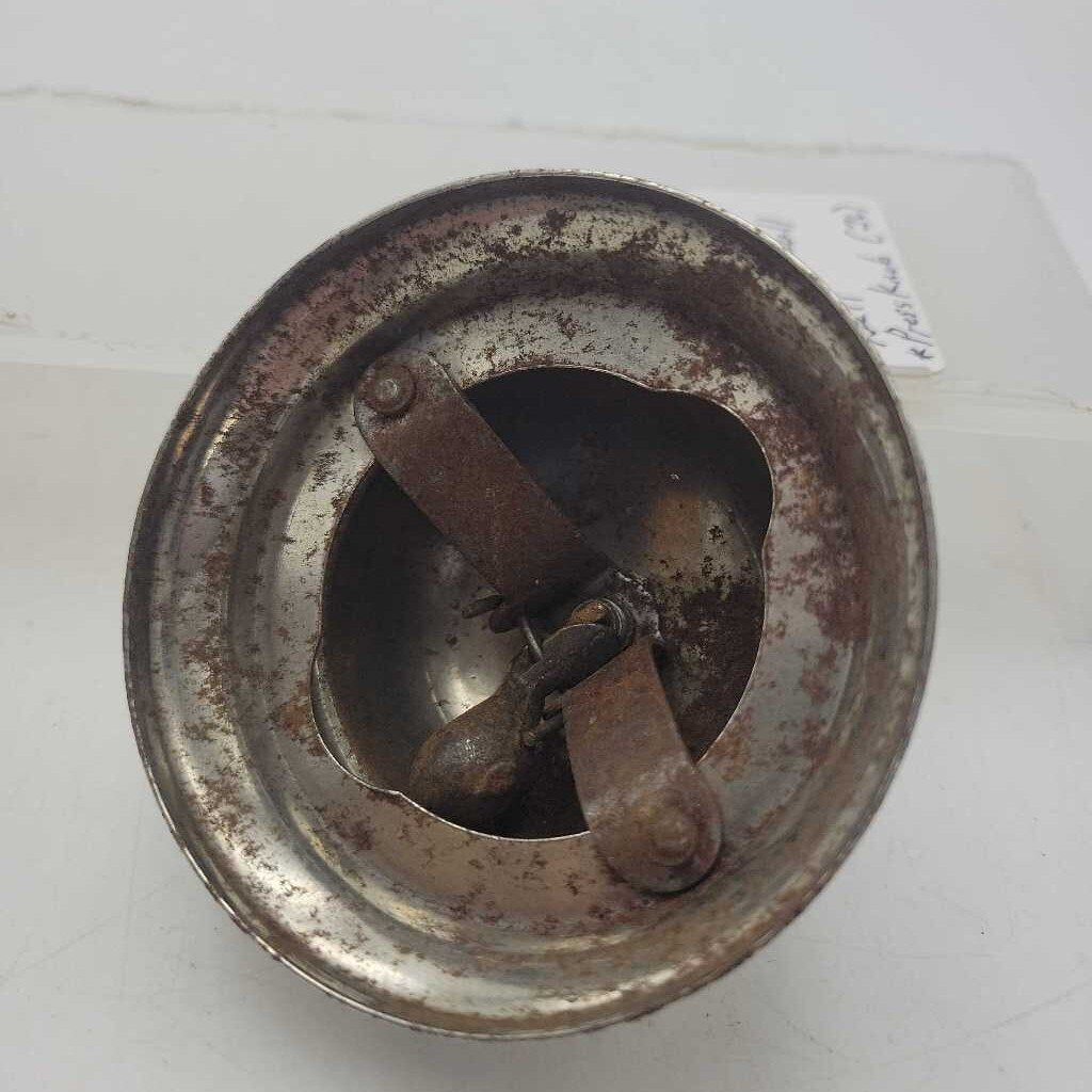 Vintage Chrome Desk Call Bell (JL)