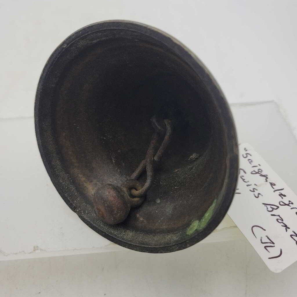 Vintage "Saignelegier" Swiss Bronze Bell (JL)