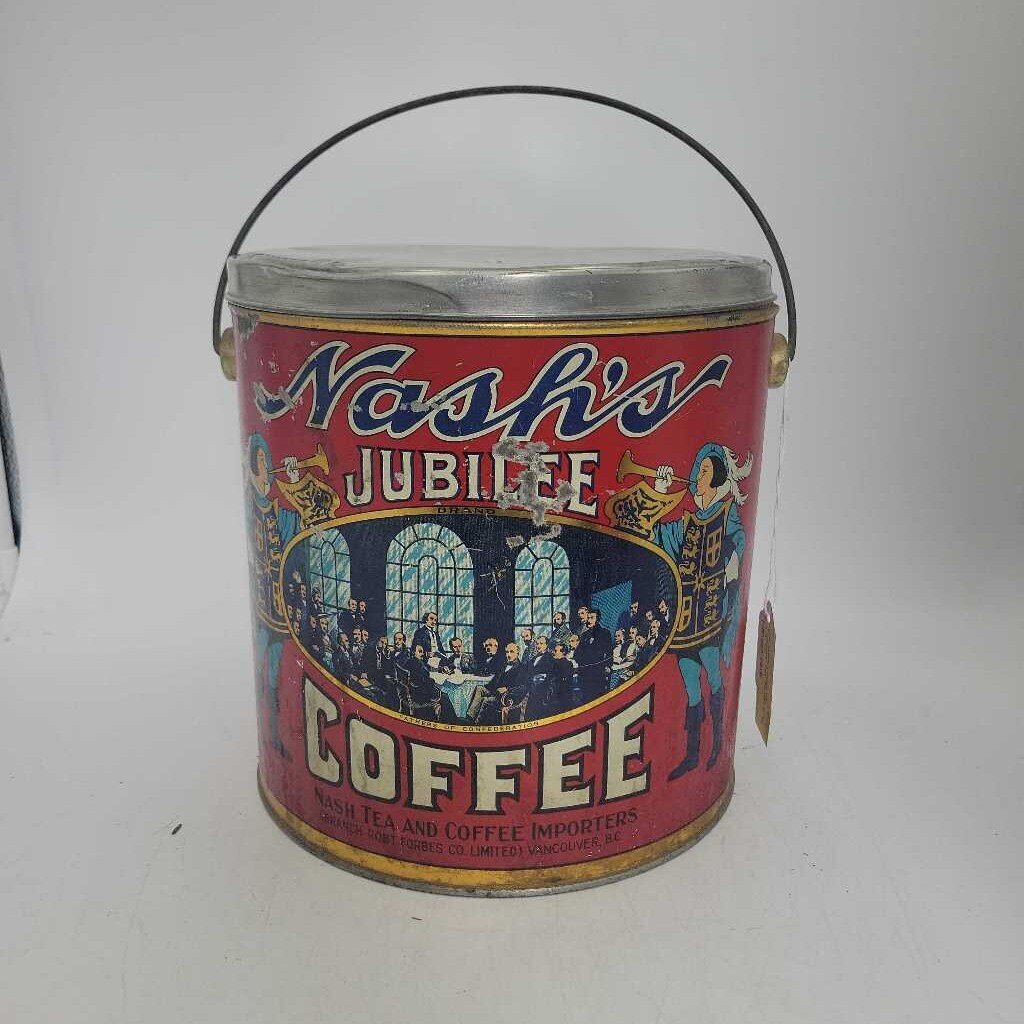 Nash's Coffee Tin Vancouver Canada(JEF)