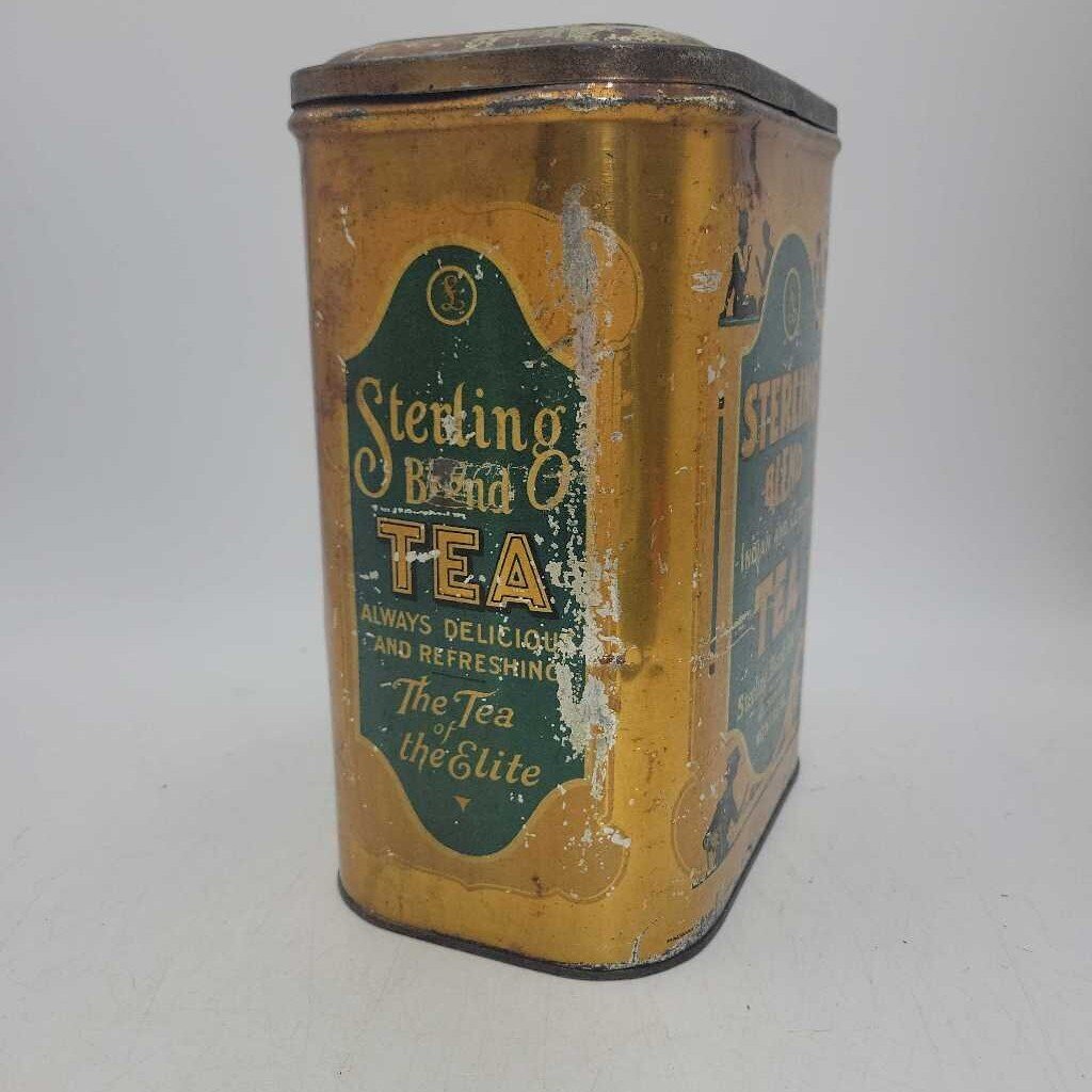 Sterling Blend Indian and Ceylon Tea Company Tin Montreal (Jef)