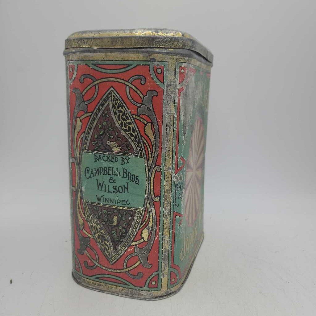Antique Imperial Sea Brand Japan Tea Tin (Jef)