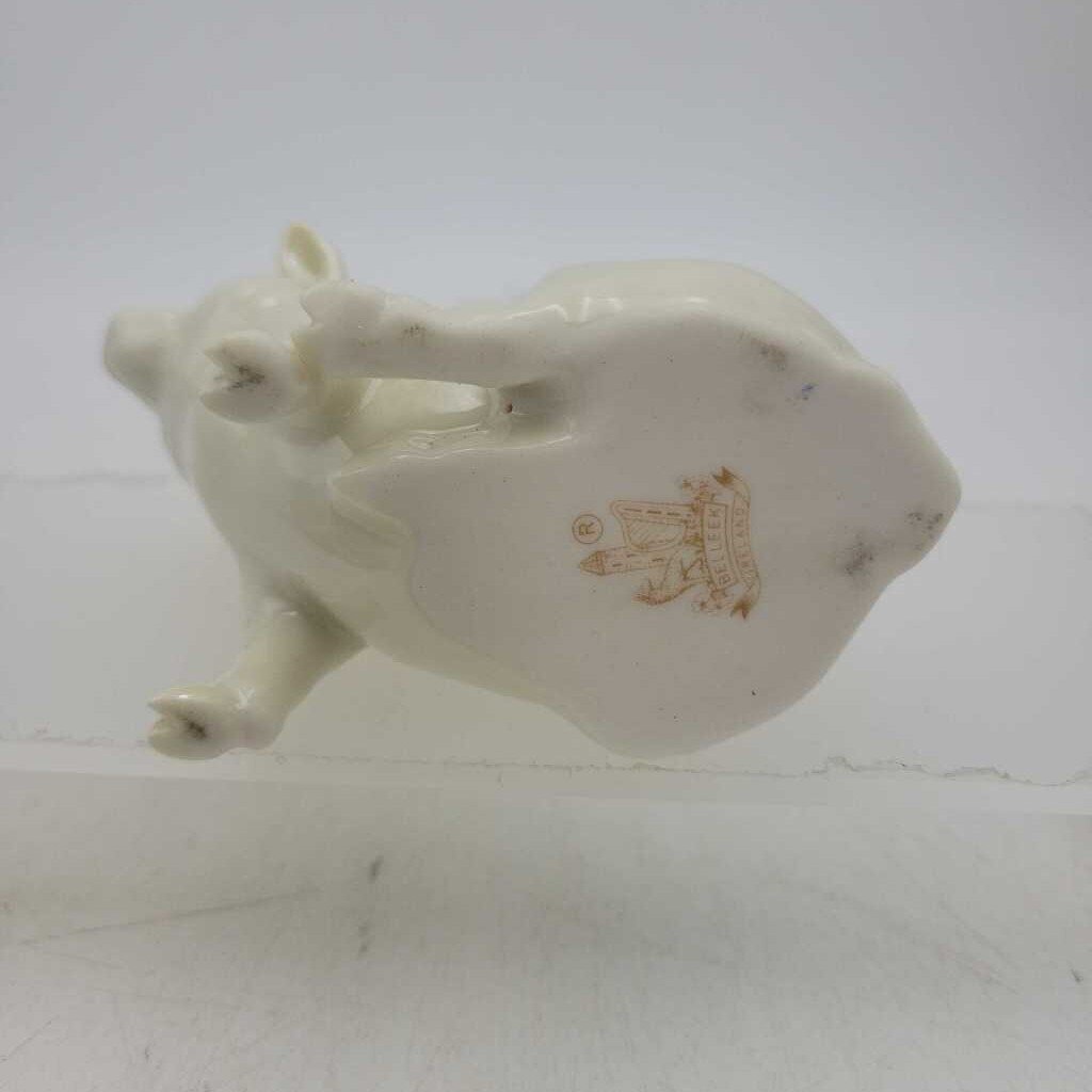 Belleek Porcelain Piggy (KAR)