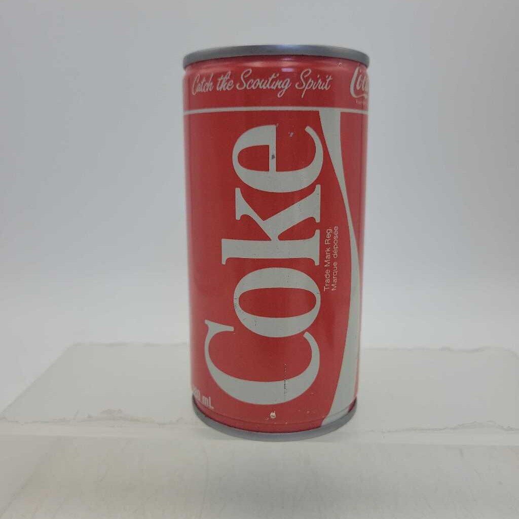 Coca Cola Coin Bank 1985 Canadian Jamboree(JAS)