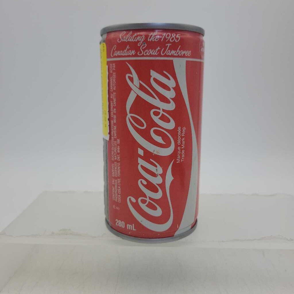 Coca Cola Coin Bank 1985 Canadian Jamboree(JAS)